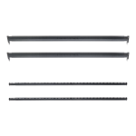 Tripp Lite Telescopic Beam Kit for Hot/Cold Aisle Containment System - Rack telescopic beam kit - black