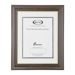 SKILCRAFT Picture Frame, 8in x 10in, Cherry, Box Of 10 (AbilityOne 7105-01-282-0630)