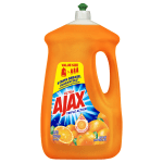 AJAX Triple Action Dish Soap - 90 fl oz (2.8 quart) - Orange Scent - 1 Each - Pleasant Scent, Phosphate-free, Kosher-free - Orange