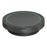 Jabra Speak2 55 UC - Speakerphone hands-free - Bluetooth - wireless, wired - USB-C, USB-A - dark gray - Zoom Certified, Google Meet Certified, Amazon Chime Certified, Google Fast Pair Certified