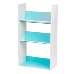 IRIS 2-Tier Storage Shelf With Footboard, Blue