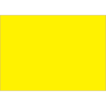 Tape Logic WriteOn Inventory Labels, DL639L, Rectangle, 5in x 7in, Fluorescent Yellow, Roll Of 500