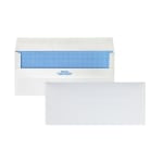 Quality Park Redi-Seal Business Security Envelopes, #10, 4 1/8in x 9 1/2in, White, Box Of 500