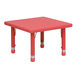 National Public Seating Collaborator Table, 30inH x 30inW x 72inD, Butcherblock Top