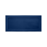 LUX #10 Envelopes, Full-Face Window, Gummed Seal, Navy, Pack Of 250