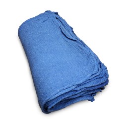 Pro-Clean Basics Industrial-Grade Shop Towels, 10in x 12in, Blue, Pack Of 500 Towels