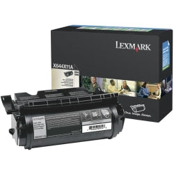 Lexmark X644X11A Return Program Extra-High-Yield Black Toner Cartridge