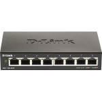 D-Link DGS-1100-08V2 Ethernet Switch - 8 Ports - Manageable - 2 Layer Supported - 4.94 W Power Consumption - Twisted Pair - Desktop - Lifetime Limited Warranty