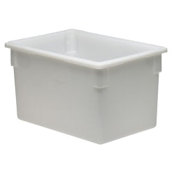 Cambro Poly Food Boxes, 15inH x 18inW x 26inD, White, Pack Of 3 Boxes