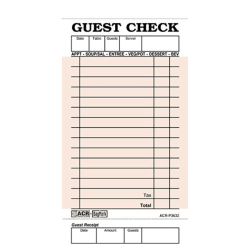 Adams Carbonless Contractors Invoices, 3-Part, 50 Sets