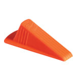 Master Caster Giant Foot Door Stop, Orange