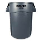 Rubbermaid Brute 44-Gallon Waste Container, Gray