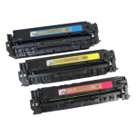 Hoffman Tech Remanufactured Cyan, Magenta, Yellow Toner Cartridge Replacement For HP 304A, CF340A, Pack Of 3, 54T-40A-HTI