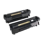 IPW Preserve Remanufactured Black Toner Cartridge Replacement For HP 12A, Q2612D, Pack Of 2, 845-12D-HTI