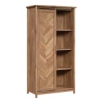 Sauder Coral Cape 67inH Storage Cabinet, Sindoori Mango