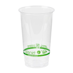 Planet+ Compostable Cold Cups, 24 Oz, Clear, Pack Of 1,000 Cups