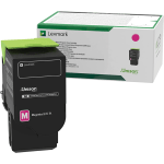 Lexmark Original High Yield Laser Toner Cartridge - Magenta - 1 Each - 3000 Pages Magenta