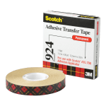 Scotch General Purpose Transfer Tape, 1/2inW x 1,296inL, Clear