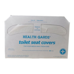 Genuine Joe Toilet Seat Covers, White, Pack Of 2,500