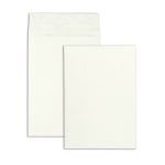 Quality Park Tyvek Expansion Envelopes, Short-Side Opening, 12in x 16in x 2in, 14 Lb, White, Carton Of 100