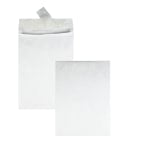 Quality Park Tyvek Expansion 10in x 13in x 1 1/2in Envelopes, 14 Lb, Self-Adhesive Closure, White, Carton Of 100