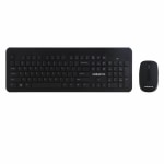 Volkano Cobalt Series Wireless Keyboard And Mouse Combo, Black