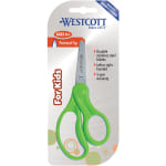 Westcott 5in Pointed Kid Scissors - 5in Overall Length - Stainless Steel - Pointed Tip - Assorted - 30 / Pack