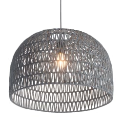 Zuo Modern Paradise Ceiling Lamp, 13-4/5inW, Gray