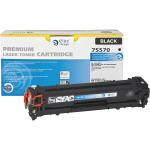 Elite Image Remanufactured Black Toner Cartridge Replacement For HP 128A, CE320A