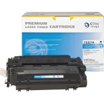 Elite Image Remanufactured Black High Yield Toner Cartridge Replacement For HP 55X, CE255X