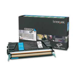 Lexmark C5240CH High-Yield Return Program Cyan Toner Cartridge