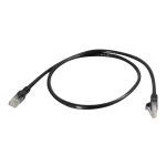 C2G 75ft Cat6 Snagless UTP Unshielded Ethernet Network Patch Cable (TAA) - Black - Patch cable - TAA Compliant - RJ-45 (M) to RJ-45 (M) - 75 ft - UTP - CAT 6 - molded, snagless, stranded - black