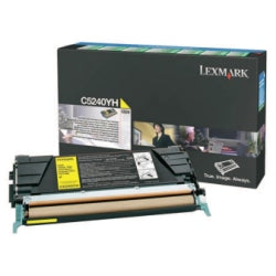 Lexmark C5240YH High-Yield Return Program Yellow Toner Cartridge