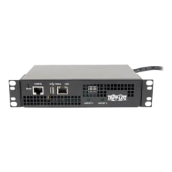 Tripp Lite 1.4kW 100/120/127V Single-Phase Switched Mini PDU - LX Platform Interface, 6 ft. Cord, 0U, TAA - Power distribution unit (rack-mountable) - 15 A - AC 100/120/127 V - 1.52 kW - 1-phase - Ethernet 10/100