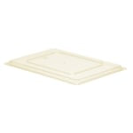 Cambro Camwear Food Box Flat Covers, 18in x 26in, Safety Yellow, Set Of 6 Covers