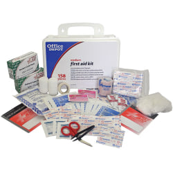 Office Depot Brand 158-Piece First Aid Kit