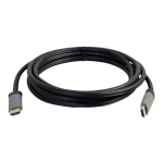 C2G 5m (16ft) HDMI Cable with Ethernet - High Speed CL2 In-Wall Rated - M/M - HDMI cable with Ethernet - HDMI male to HDMI male - 16.4 ft - shielded - black