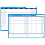 AT-A-GLANCE 30% Recycled Undated Erasable/Reversible Wall Planner, 30/60 Day, 36in x 24in, PM23328