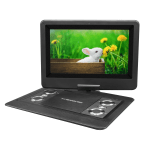 Trexonic Portable TV+DVD Player With Color TFT LED Screen, 12.5in