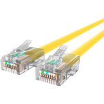 Belkin Cat.6 Patch Cable - RJ-45 Male Network - RJ-45 Male Network - 15ft - Yellow