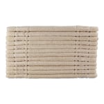 1888 Mills Crown Touch Bath Mats, 21in x 32in, Beige, Pack Of 48 Mats