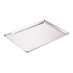 Hoffman Browne Aluminum Sheet Pans, 10in x 6in x 1in, Silver, Case Of 72 Pans