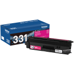 Brother TN-331 Magenta Toner Cartridge, TN-331M