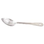 Hoffman Browne Slotted Serving Spoons, 11in, Silver, Pack Of 120 Spoons