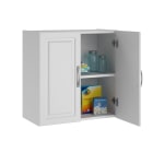 Ameriwood Home SystemBuild Kendall Wall Cabinet, 24inW, White