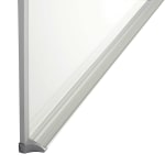 Quartet Porcelain Dry-Erase Whiteboard, 36in x 48in, Aluminum Frame With Silver Finish