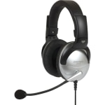 Koss Full-Size Over-Ear Headphones, Black & Silver, SB45