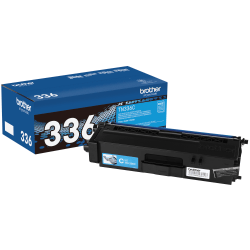 Brother TN-336 High-Yield Cyan Toner Cartridge, TN-336C