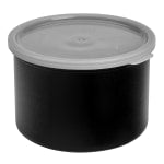 Cambro Deli Crocks, 1.5 Qt, Black, Pack Of 6 Crocks