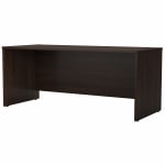 Bush Business Furniture Studio C Office 72inW Computer Desk, Black Walnut, Standard Delivery